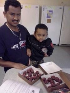 Father and Son Make Truffles at Interfaith's Family Shelter